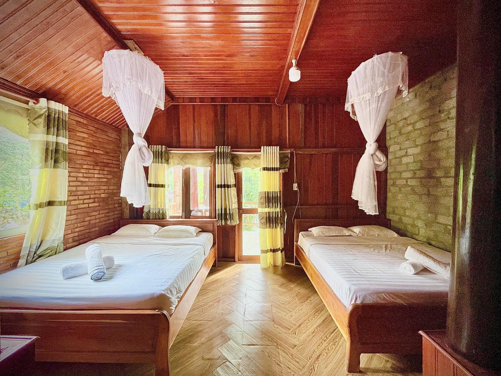 Lava Rock Viet Nam Lodge Anhfly Resort Nam Cat Tien Exterior foto